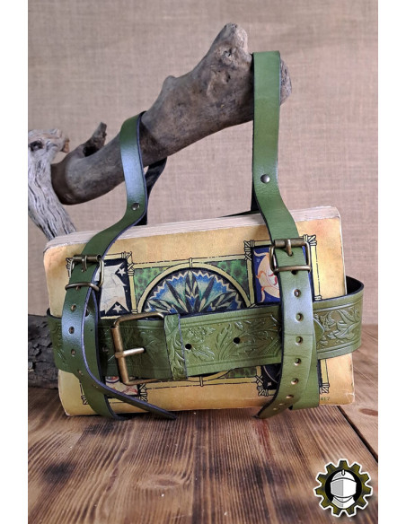 Portalivros medieval para cinto...