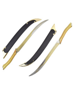 Dagas élficas com suporte de Legolas - O Senhor dos Anéis 2