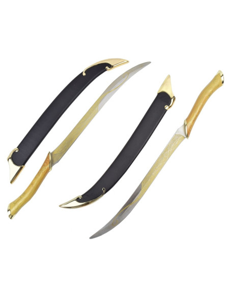 Dagas élficas com suporte de Legolas...