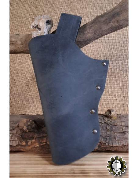 Cartucheira em couro mão esquerda,...