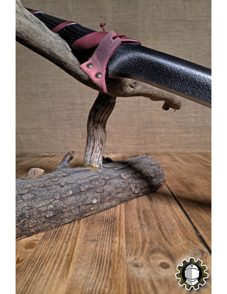 Tahalí de couro para espadas, cor...