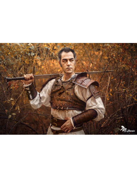 Peto em couro modelo Explorer, com...