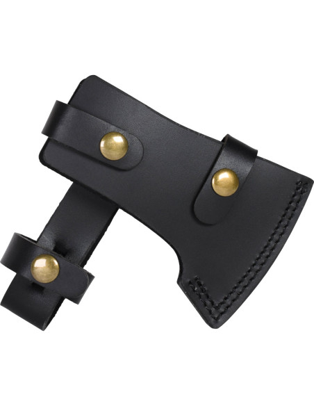 Machado pesado com capa de couro (36 cm)