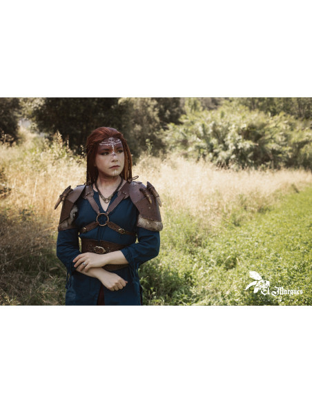 Hombrera pequena de couro modelo...