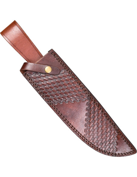 Faca de caça Bowie com bainha (41 cm.)