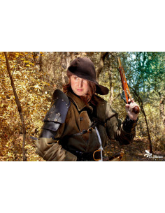 Hombrera de couro modelo Peregrino 2