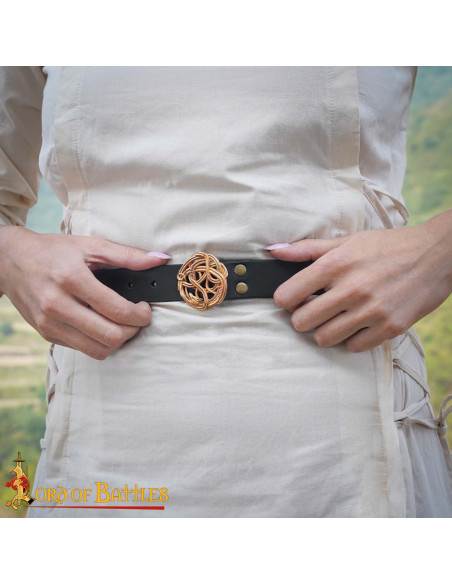 Fivela vikinga serpente para cinto,...