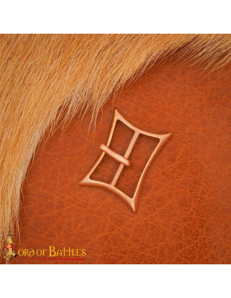 Fivela de cinto medieval de bronze...