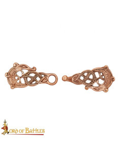 Broche Viking para capas em bronze 2