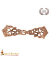 Broche Viking para capas em bronze