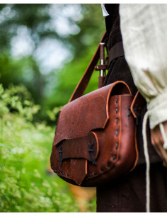 Bolsa Medieval Meera em marrom