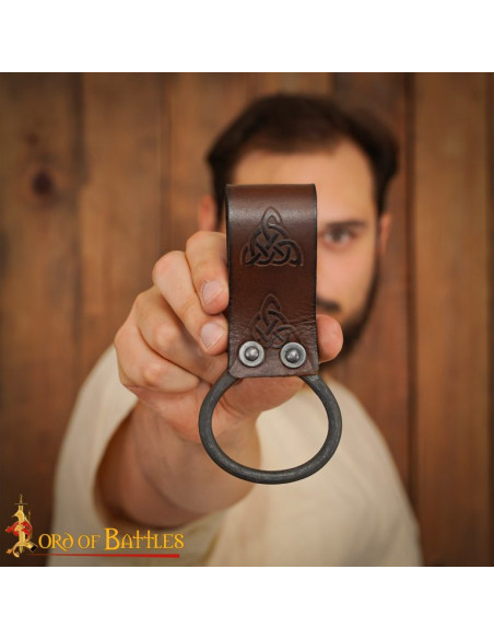 Tahalí Celta para machados em couro...