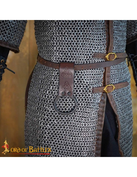 Tahalí Celta para machados em couro...