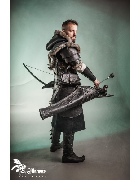 Carcaj para flechas de LARP com bolsa