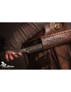 Capa de couro Baldur para facas Seax 2