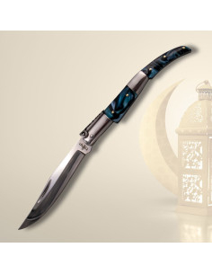 Navaja árabe de Carraca série Seda Safira