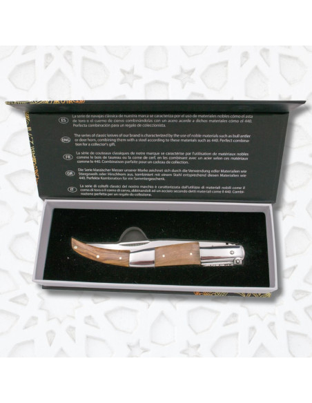 Faca de catraca da Third Série Âmbar