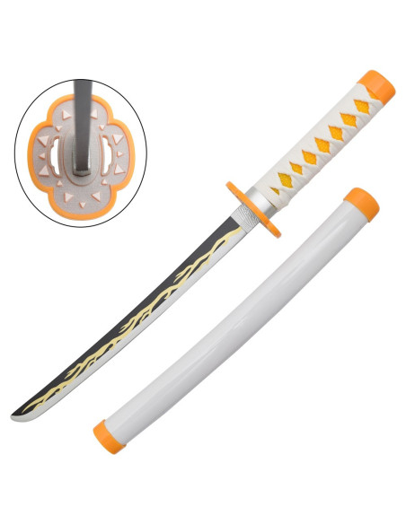 Mini Katana Zenitsu Agatsuma, lâmina...
