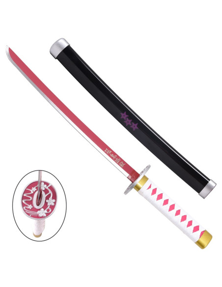 Mini Katana Kanao Tsuyuri, lâmina em...