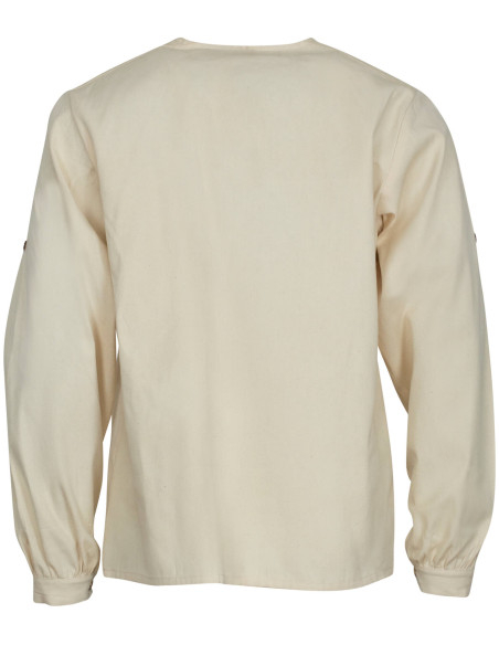 Camisa medieval de algodão modelo...