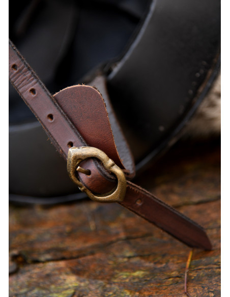 Capacete Morion alemão medieval,...