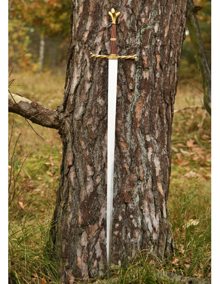 Espada cerimônias guarda trançada,...