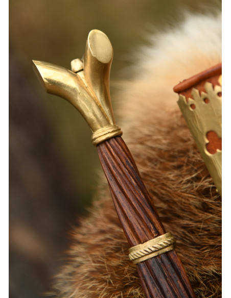 Espada cerimônias guarda trançada,...