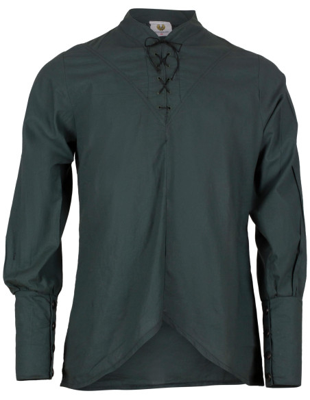 Camisa medieval de algodão modelo...