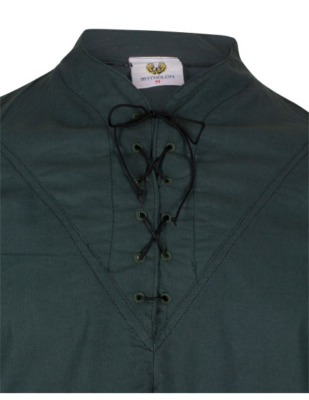 Camisa medieval de algodão modelo...