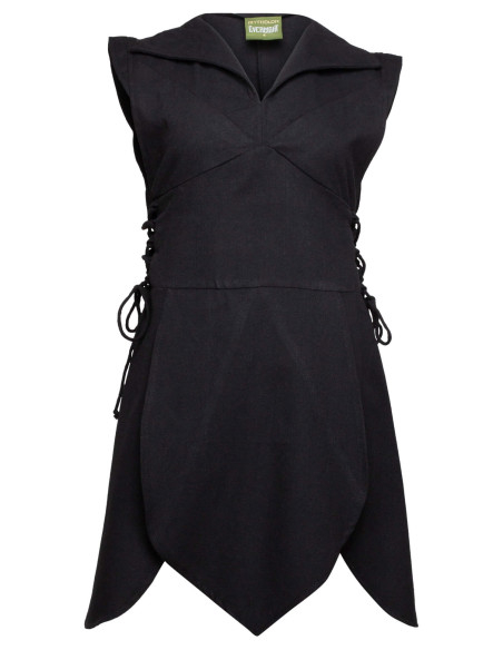 Túnica medieval de algodão modelo...