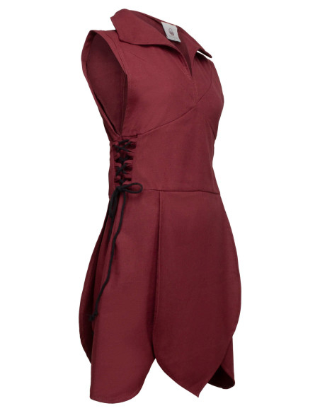 Túnica medieval de algodão modelo...