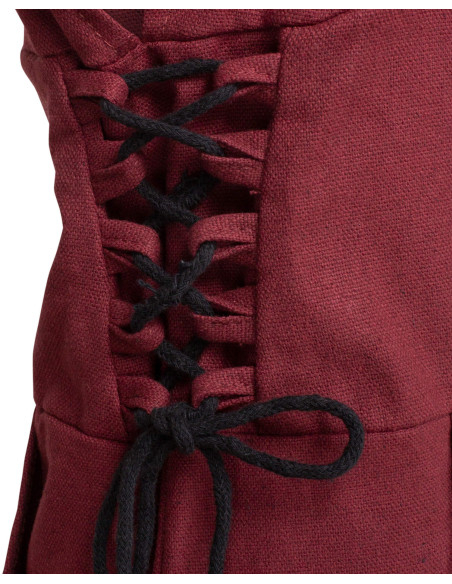 Túnica medieval de algodão modelo...