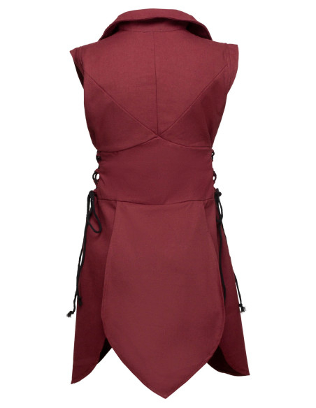 Túnica medieval de algodão modelo...