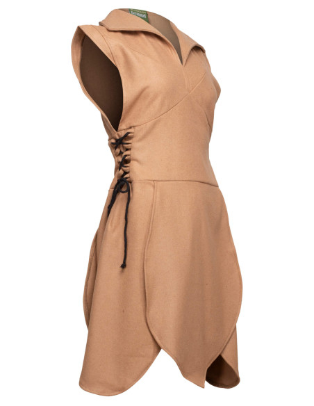 Túnica medieval em lã modelo Galatea,...