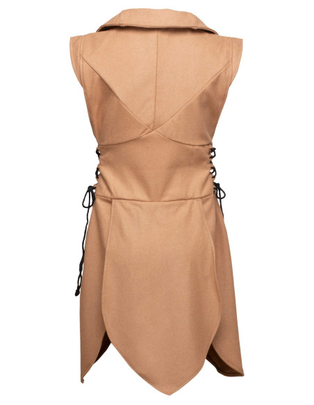 Túnica medieval em lã modelo Galatea,...