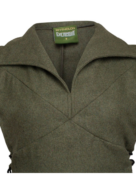 Túnica medieval em lã modelo Galatea,...