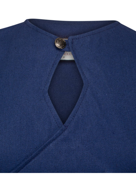 Vestido medieval de algodão modelo...