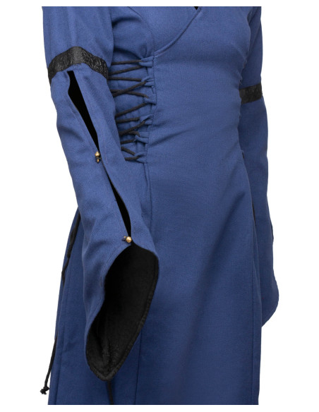 Vestido medieval de algodão modelo...