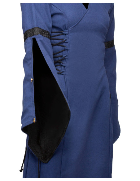 Vestido medieval de algodão modelo...