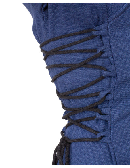 Vestido medieval de algodão modelo...