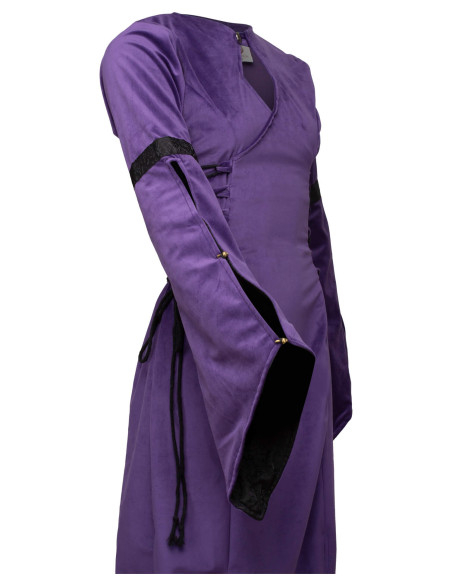 Vestido medieval de veludo modelo...
