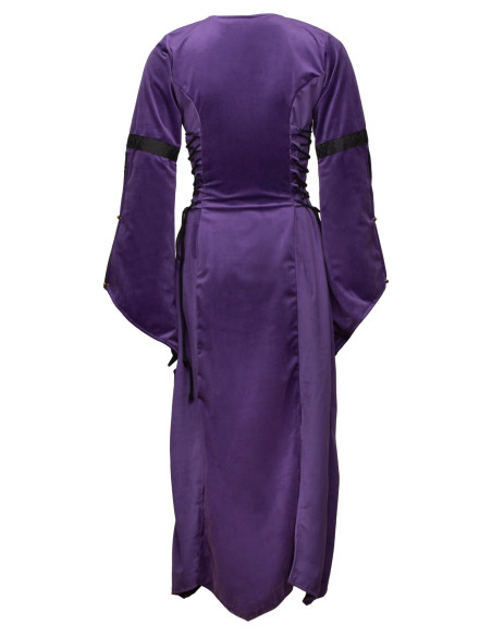 Vestido medieval de veludo modelo...