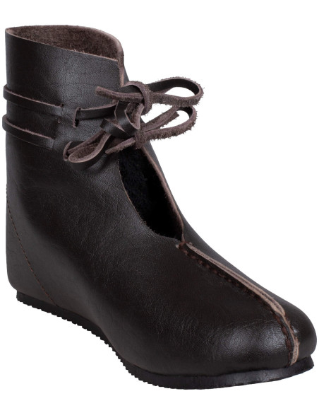 Botas medievais em couro modelo...