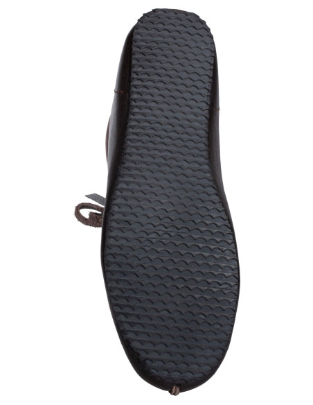 Botas medievais em couro modelo...