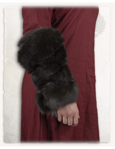 Brazaletes vikings de pele de coelho modelo Alasca 2