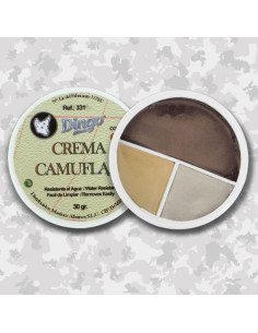 Frasco de tinta de camuflagem 3 cores deserto