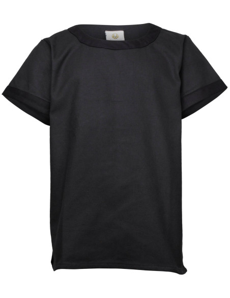 Túnica medieval curta de algodão...