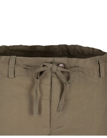 Calças medievais de tecido modelo...