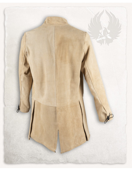 Jaqueta medieval em camurça modelo...