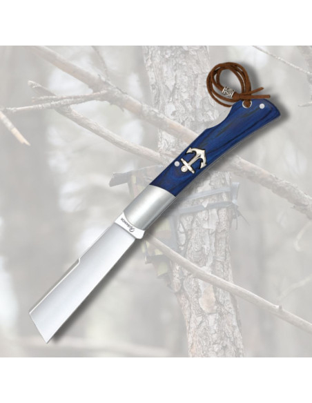 Faca Albainox lâmina ponta cortada...